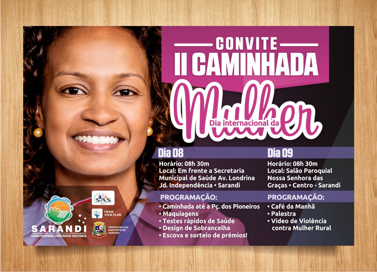 Prefeitura promove grande ação no Dia Internacional da Mulher